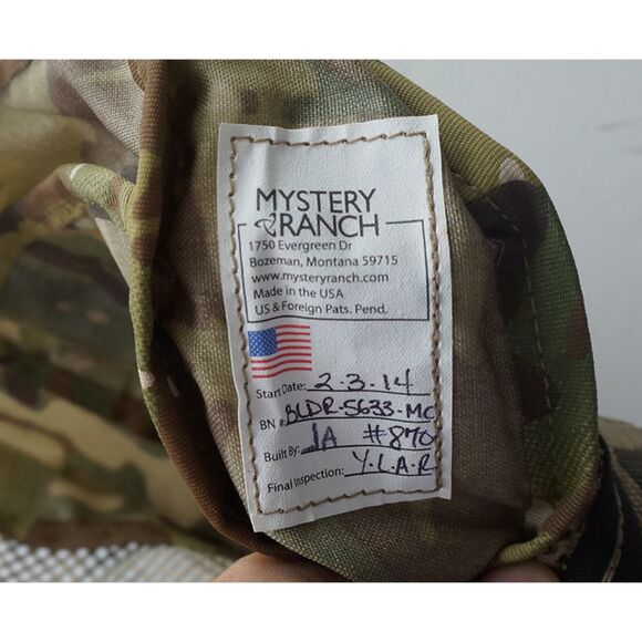 U.S.-made Mystery Ranch Multicam PRC Radio Pouch / 3-Day ASPS Tactical Pack - Picture 5 of 5